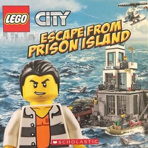 BUNDLE & SAVE🎉 LEGO City Escape from Prison Island Softcover Book